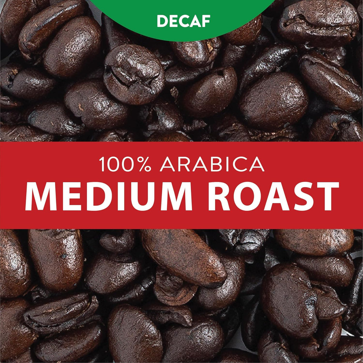 San Francisco Bay Coffee - Decaf Medium-Dark Roast Whole Bean Coffee - Decaf Gourmet Blend (2 lb bag) - Swiss Water Processed