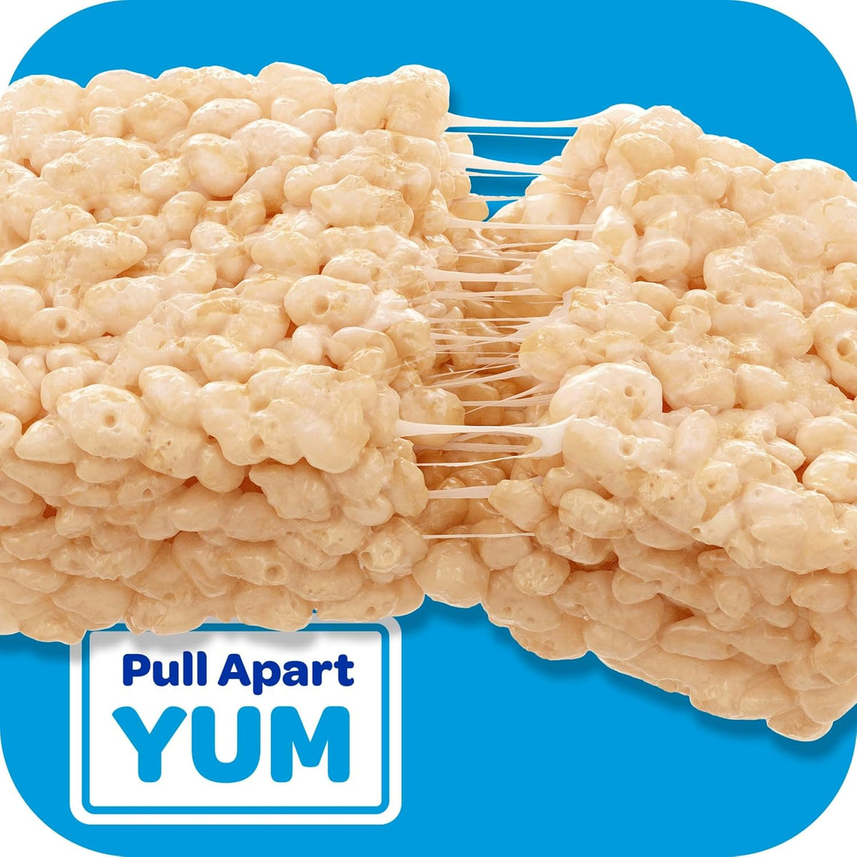 Rice Krispies Treats Crispy Marshmallow Squares, Kids Snack Box, Cereal Bars, Original (16 Bars)
