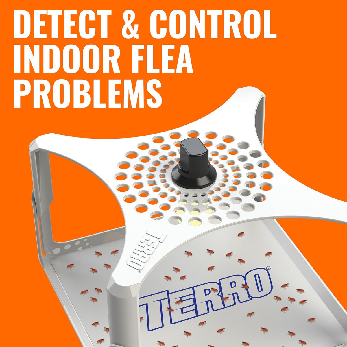 Terro T230 Indoor Electric Flea Trap and Killer - Refillable Flea Traps for Inside Your Home