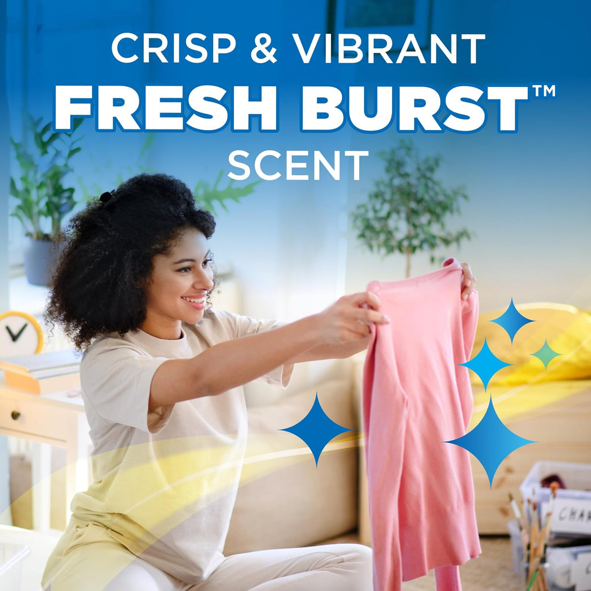 ARM & HAMMER Odor Blasters In-Wash Scent Booster, Laundry Scent Booster Fresh Burst Scent, 45 Oz