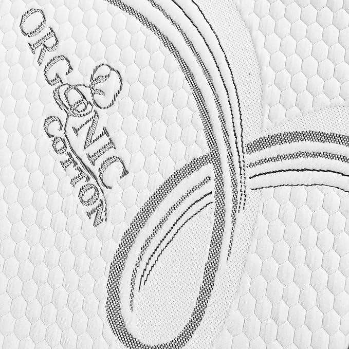 FoamRush 6-Inch Truck (36" x 76") Soft, Fitted, Zippered Mattress Cover Replacement, Premium Cotton, Waterproof, Non Skid Bottom, Mattress Pad Cover, Mattress Not Included
