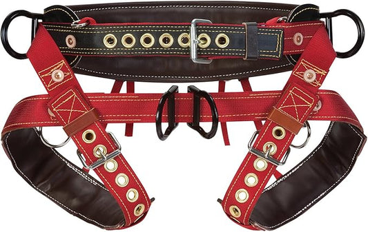 Weaver Leather WLC 560 2 Floating Dee with Padded Nylon Leg Straps