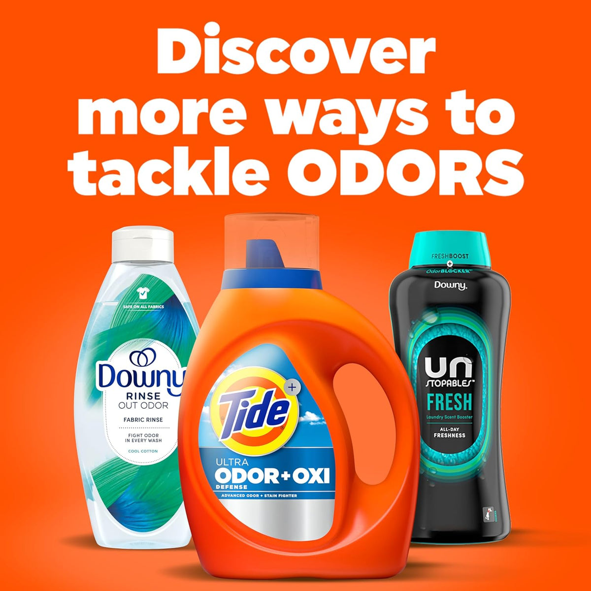 Tide Ultra Odor Defense Plus Oxi Liquid Laundry Detergent, 132 fl oz, 94 Loads, Advanced Odor and Stain Fighting Laundry Detergent Liquid (Packaging May Vary)