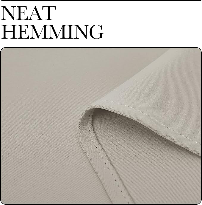 NICETOWN Blackout Curtains for Living Room, Darkening Window Curtain Panels