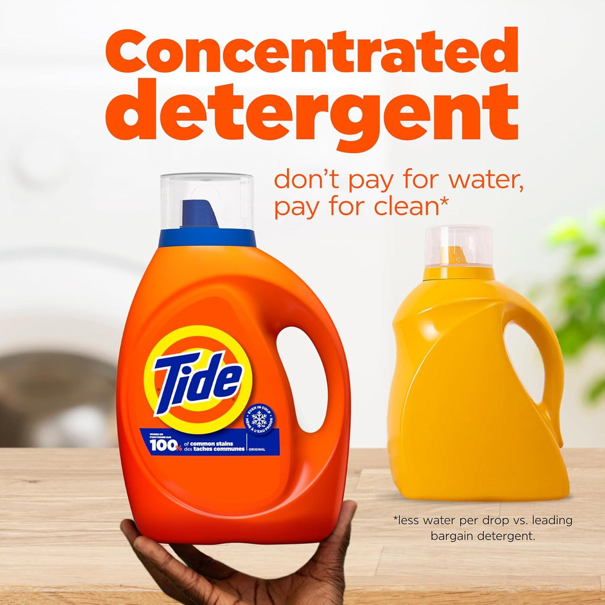 Tide Liquid Laundry Detergent, HE Compatible, Original Scent, 80 loads, 105 fl oz
