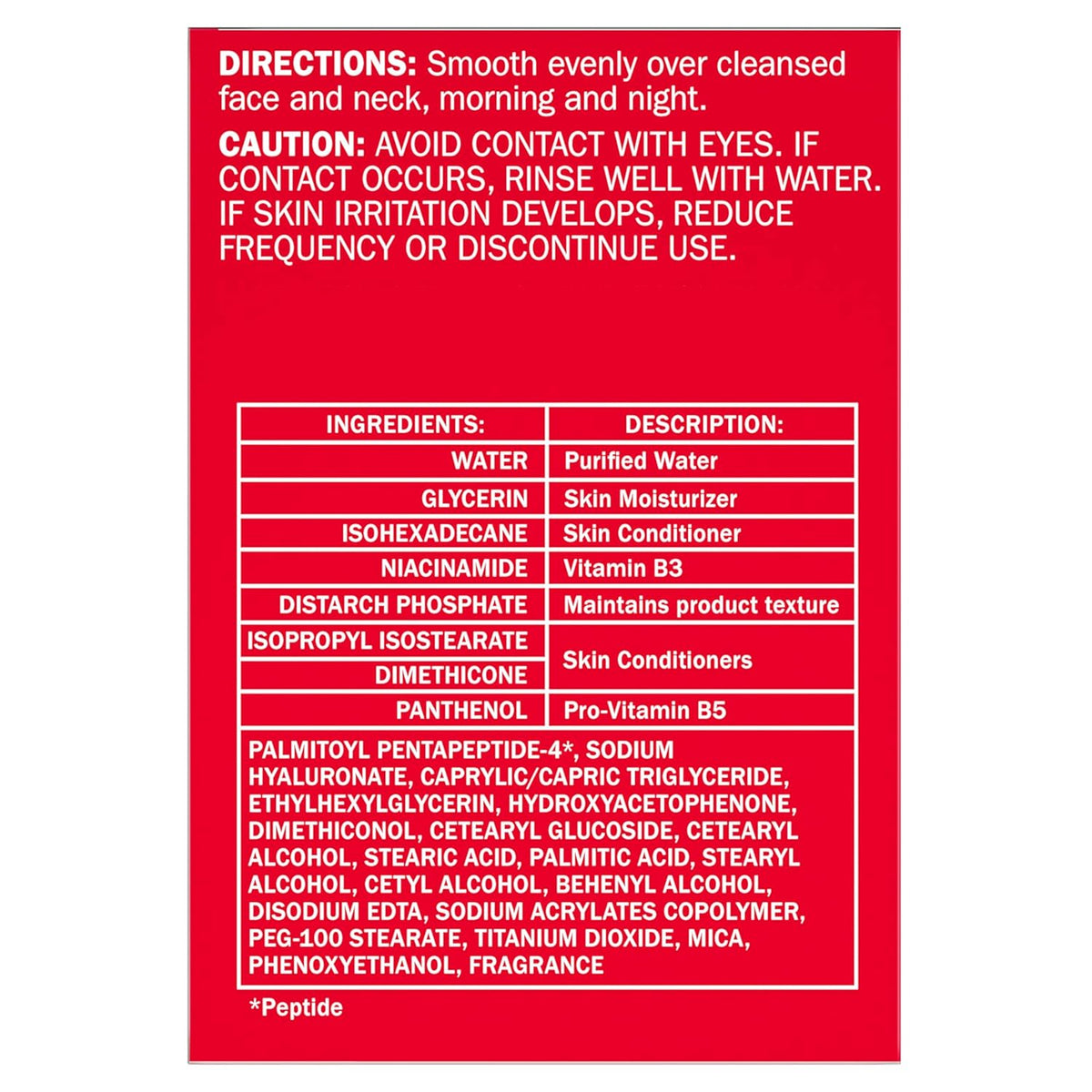 Olay Face Moisturizer, Regenerist Micro-Sculpting Facial Cream for Women - Instant Hydration, Anti-Aging, Anti-Wrinkle, Firming Skin Care - Hyaluronic Acid, Niacinamide, Amino Peptides, 1.7 Oz