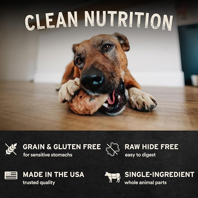 Vital Essentials Freeze-Dried Raw Duck Head Dog Treat & Long-Lasting Natural Chew, 3-Pack | Single Ingredient Dog Treat for Aggressive Chewers | Made in USA