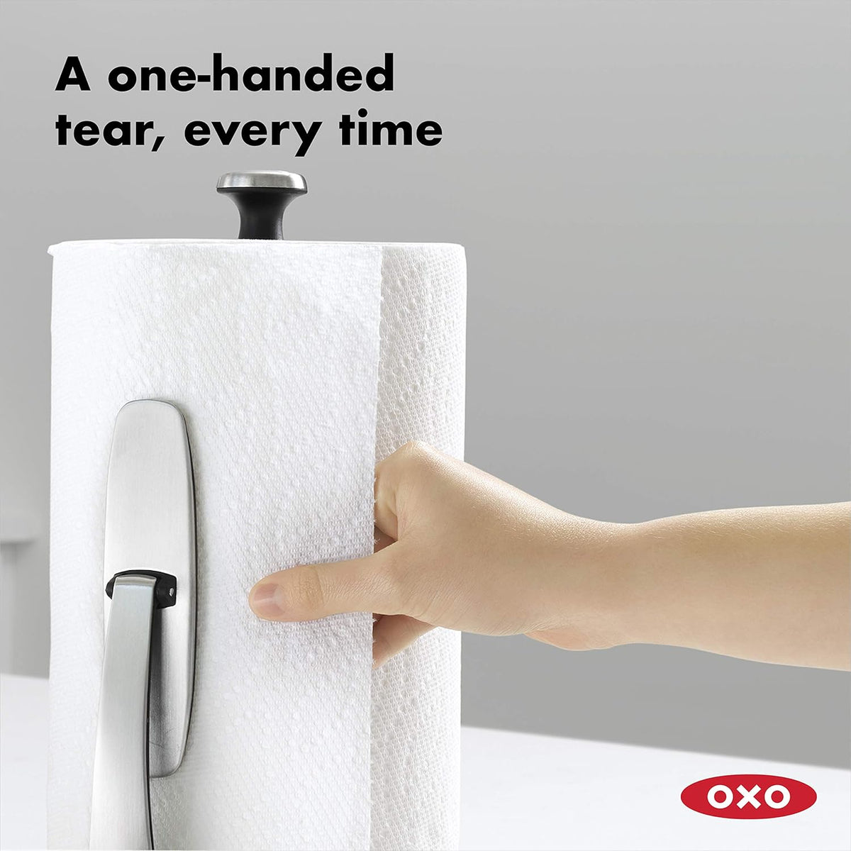 OXO Good Grips SimplyTear Paper Towel Holder Countertop