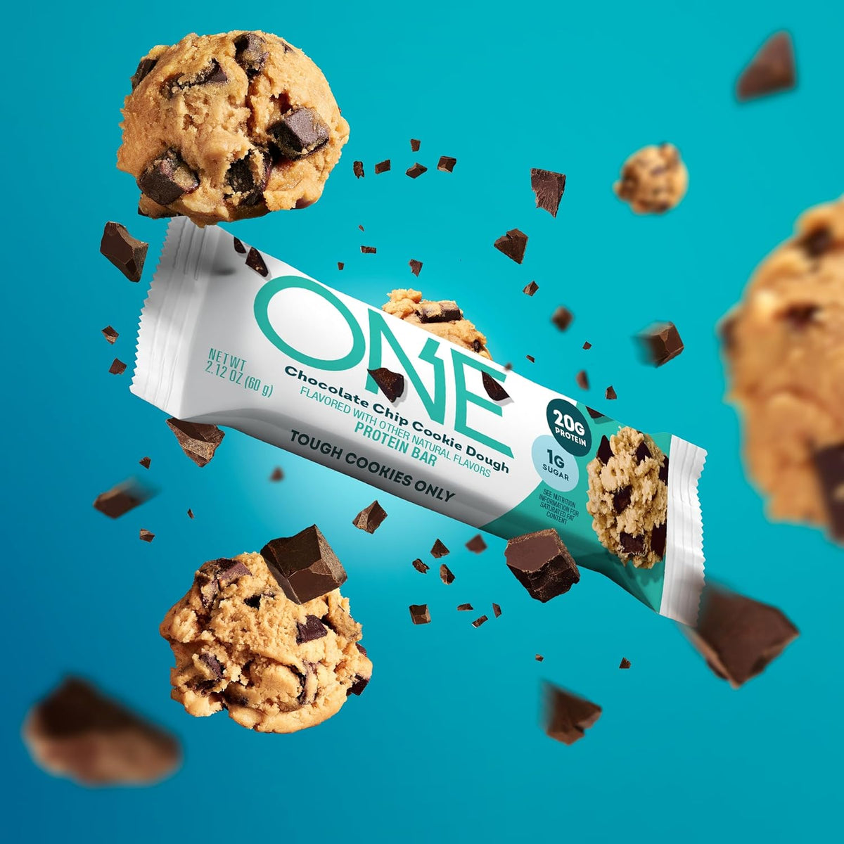 ONE Protein Bars, Sampler Variety Pack, Gluten Free with 20g Protein and 1g Sugar, Pantry Staples, 2.12 oz (8 Count)