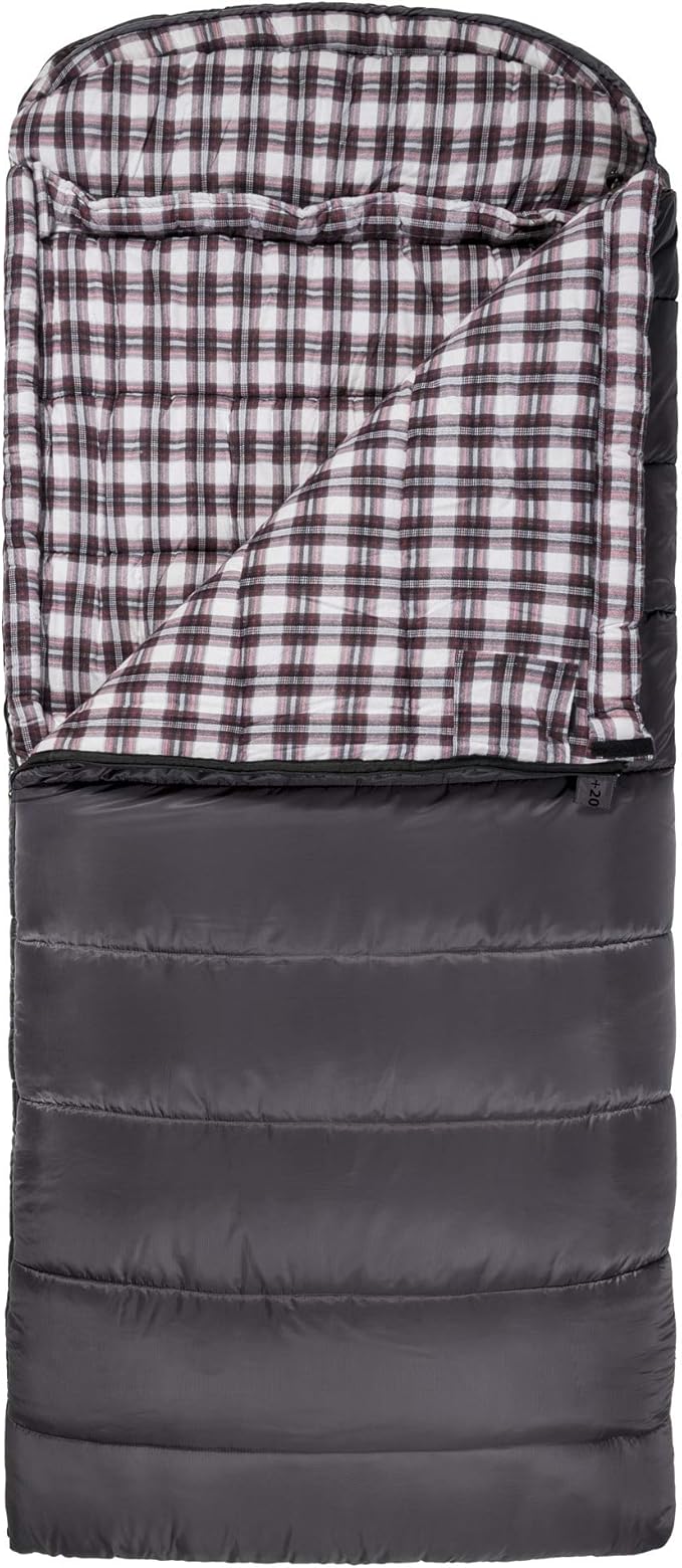 Teton Celsius XXL Sleeping Bag, Cold Weather Sleeping Bags for Adults and Kids, Camping Made Easy and Warm. Compression Sack Included, 35F, 25F, 0F, 20F Degree