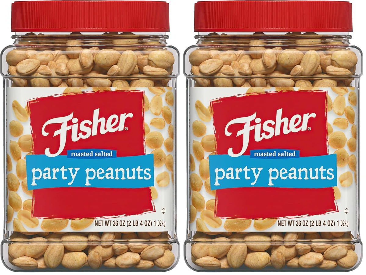Fisher Snack Butter Toffee Peanuts, 42 Ounces (Pack of 1), No Artificial Colors or Flavors, 100% Recyclable
