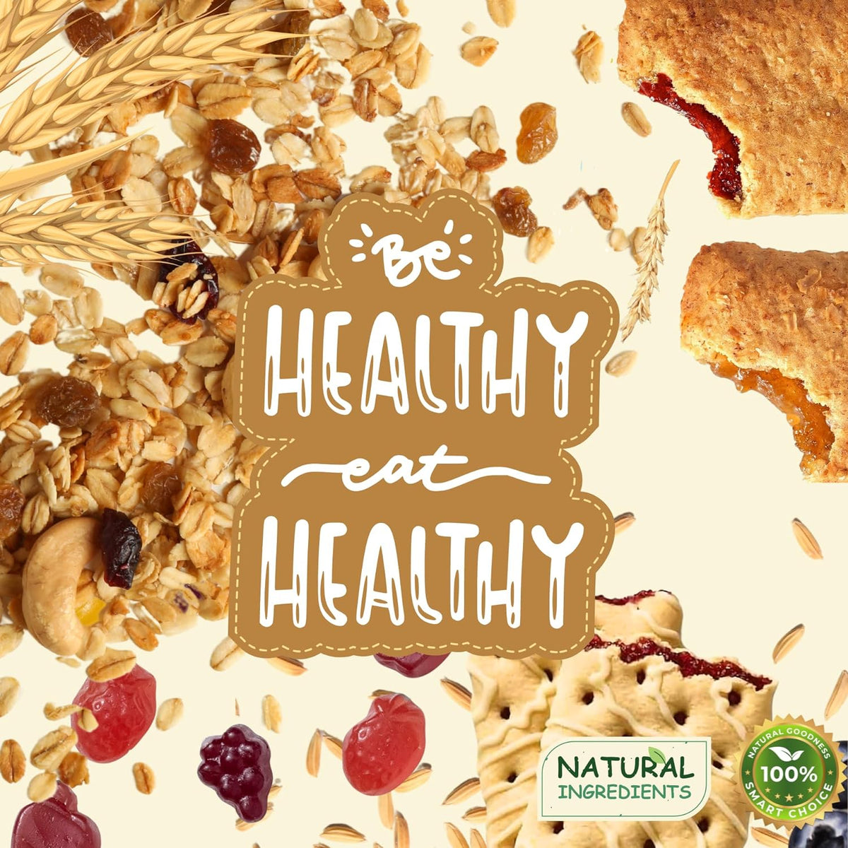 Healthy Snack Variety Box for Adults - Deluxe Assortment with Granola Bars, Nut Mixes, and Fruit Snacks for Families, Office, Gifts, and Travel (28 Count)