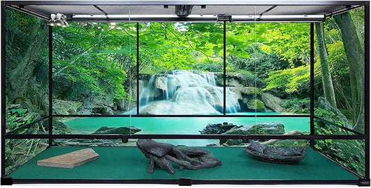 Carolina Custom Cages, 72Lx24Wx36H Giant Deep Extra-Tall Terrarium; Easy Assembly