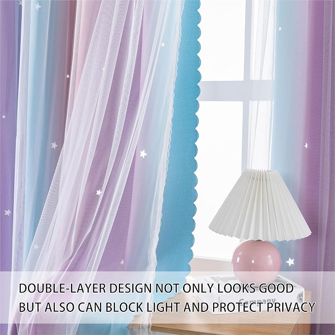 XiDi Dream Star Blackout Curtains
