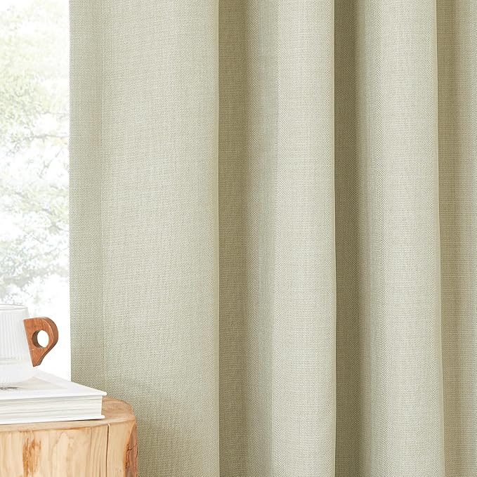 NICETOWN Room Darkening Living Room Curtains 96 inches Long, Pinch Pleated