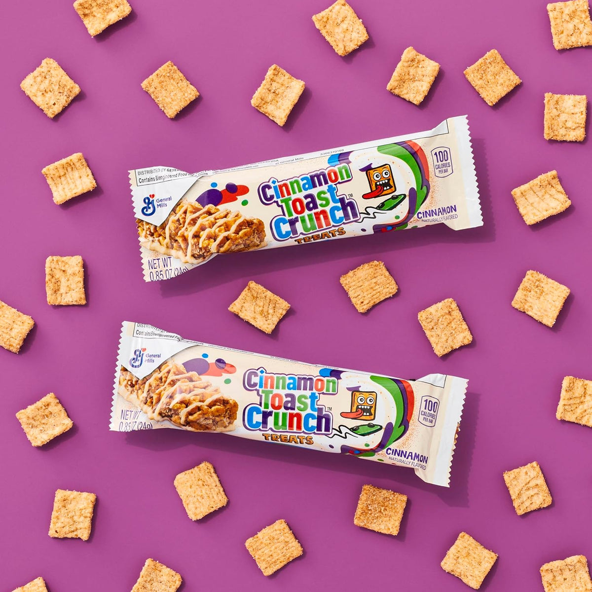 Cinnamon Toast Crunch Cereal Treat Bars, Snack Bars, 8 Ct, 6.8 oz