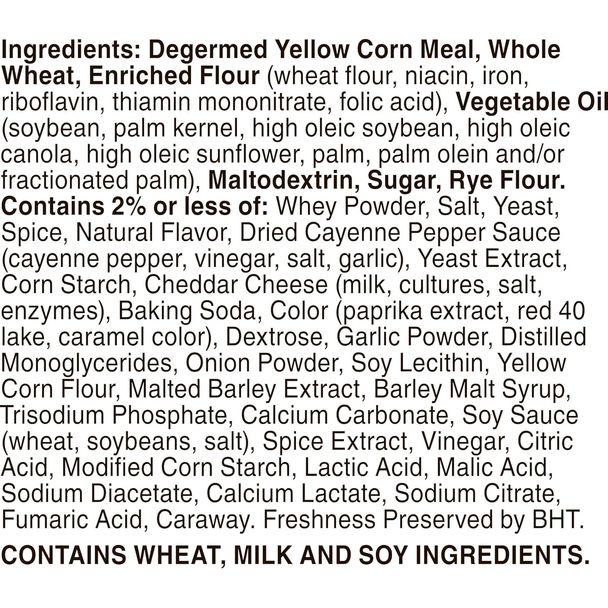 Chex Mix Hot and Spicy Snack Mix, Savory Snack Bag, Family Size, 13.5 oz